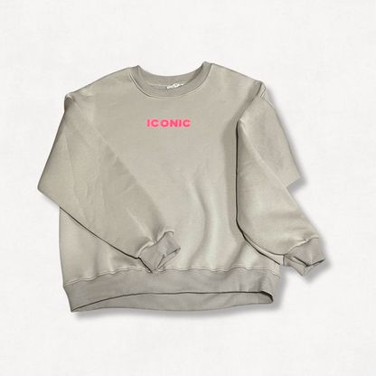 Sudadera Icon Crema